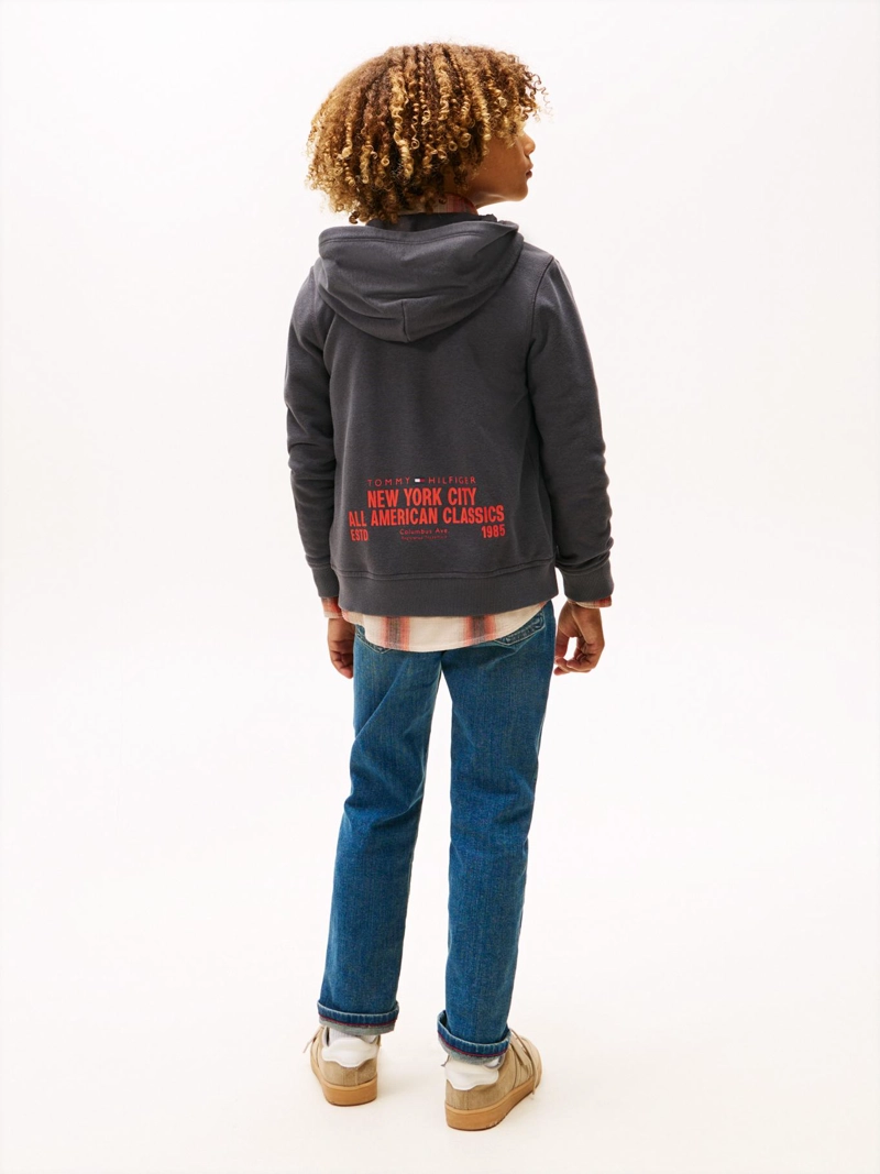POLERON HOODIE CON CIERRE - 3
