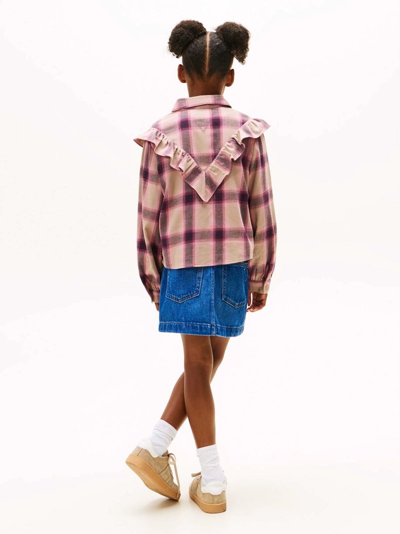 BLUSA AMPLIA CON VOLANTES - 3