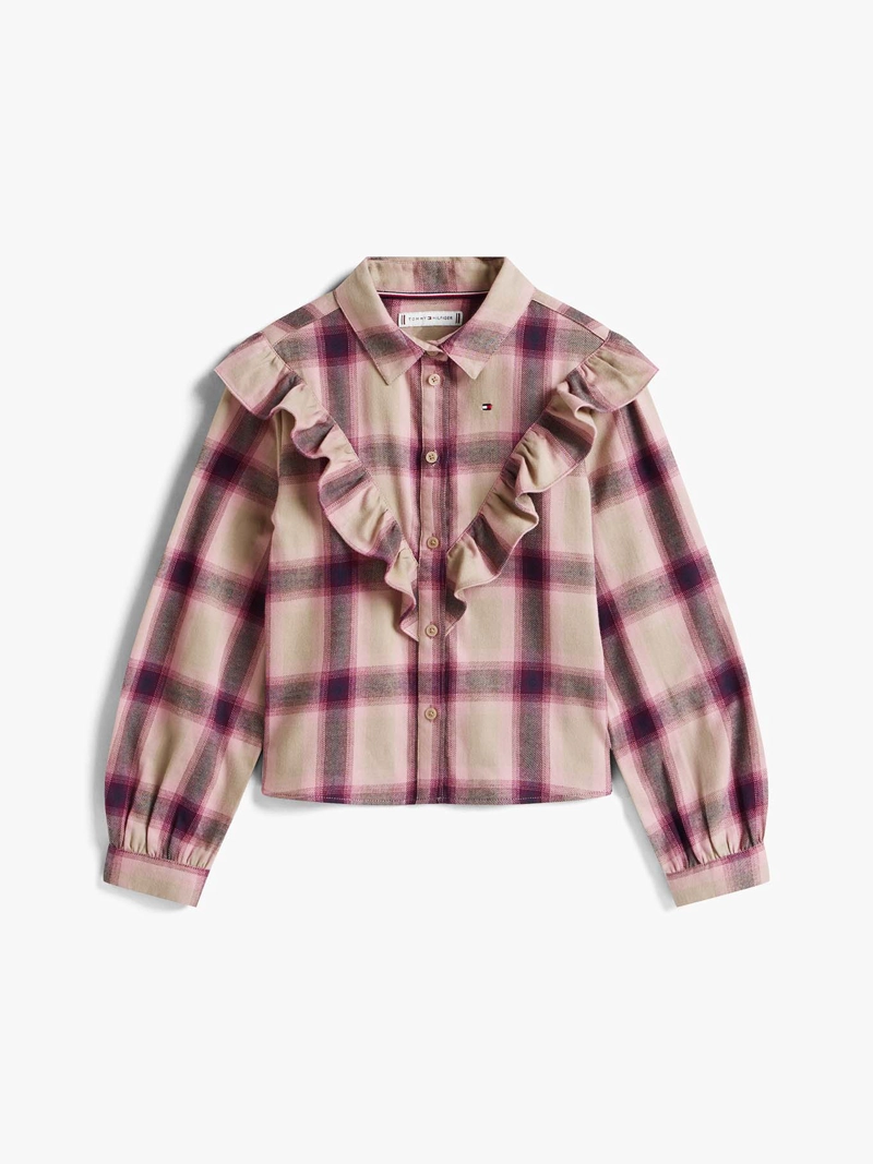 BLUSA AMPLIA CON VOLANTES - 5