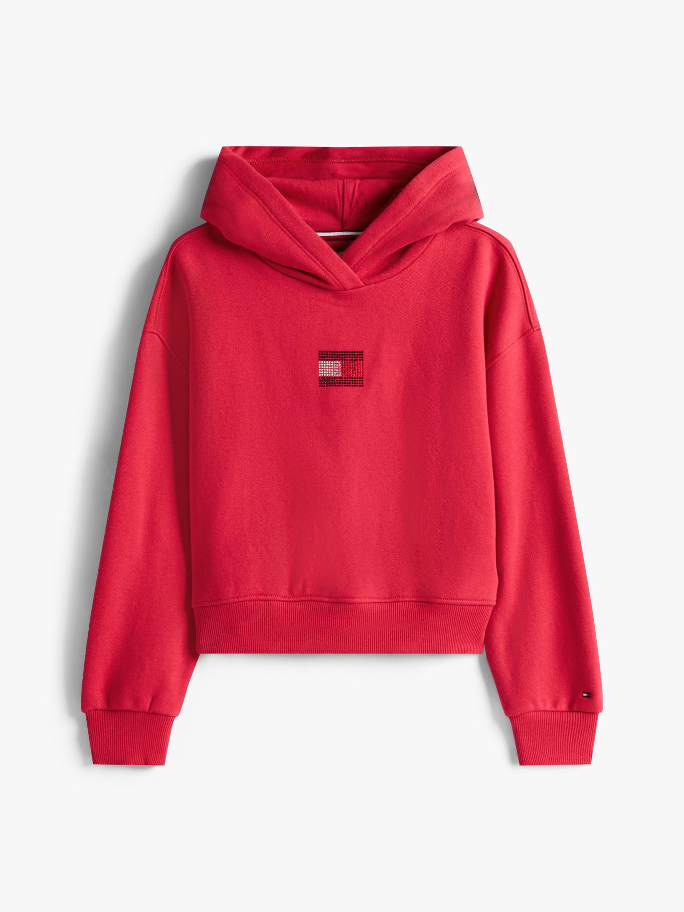 POLERON HOODIE CON LOGO DE STRASS - 5