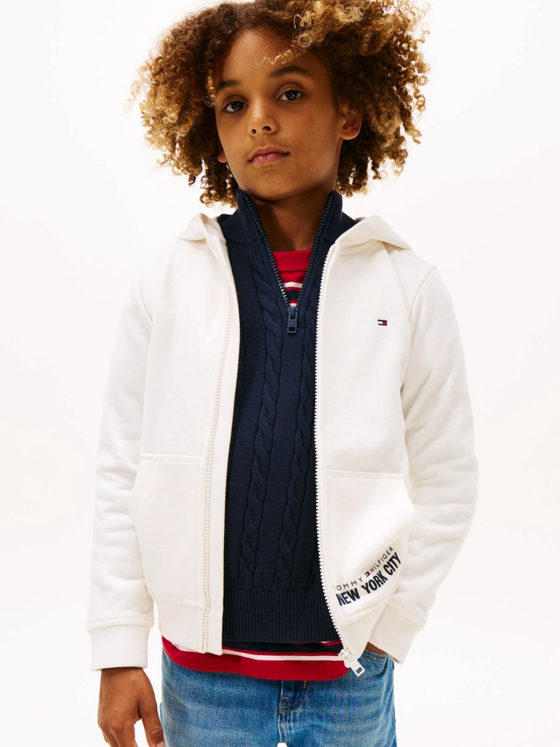 POLERON HOODIE CON CIERRE - 1