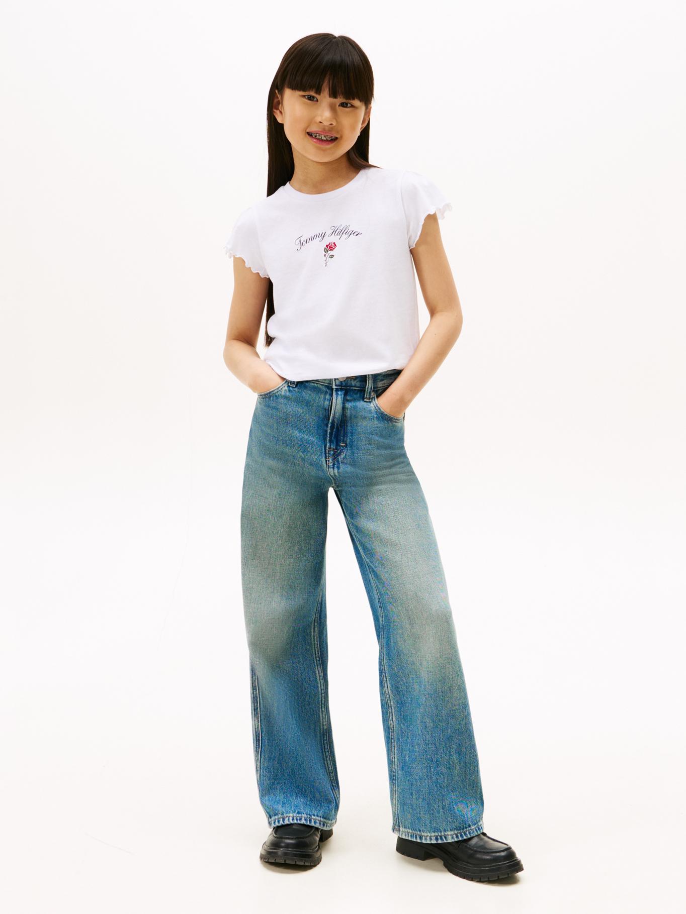 POLERA DE NIÑA CON LOGO GRAFICO - 2