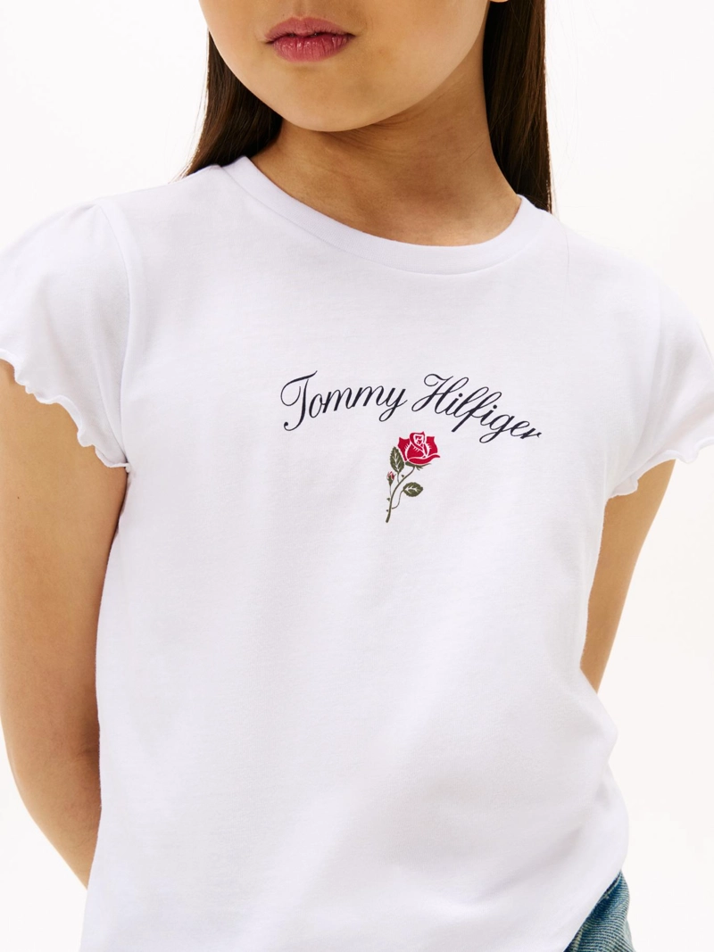 POLERA DE NIÑA CON LOGO GRAFICO - 4