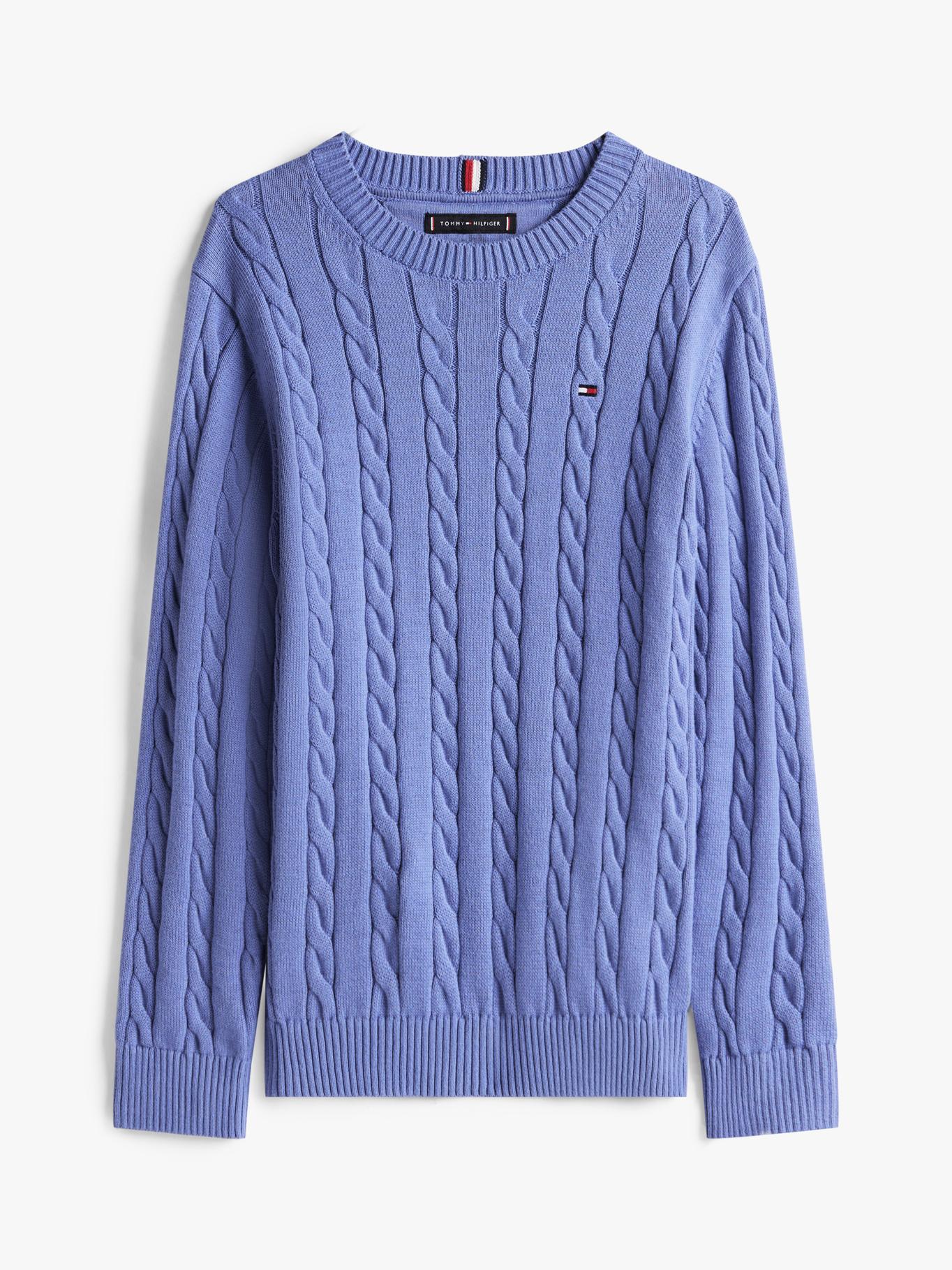 SWEATER DE NIÑO DE PUNTO TRENZADO - 5