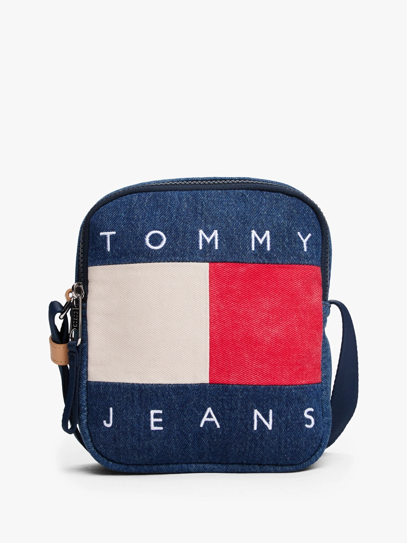 BOLSO DENIM CON LOGO - 1
