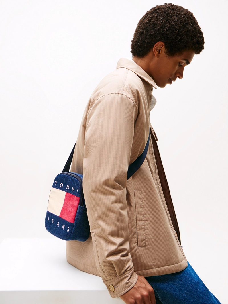 BOLSO DENIM CON LOGO - 2