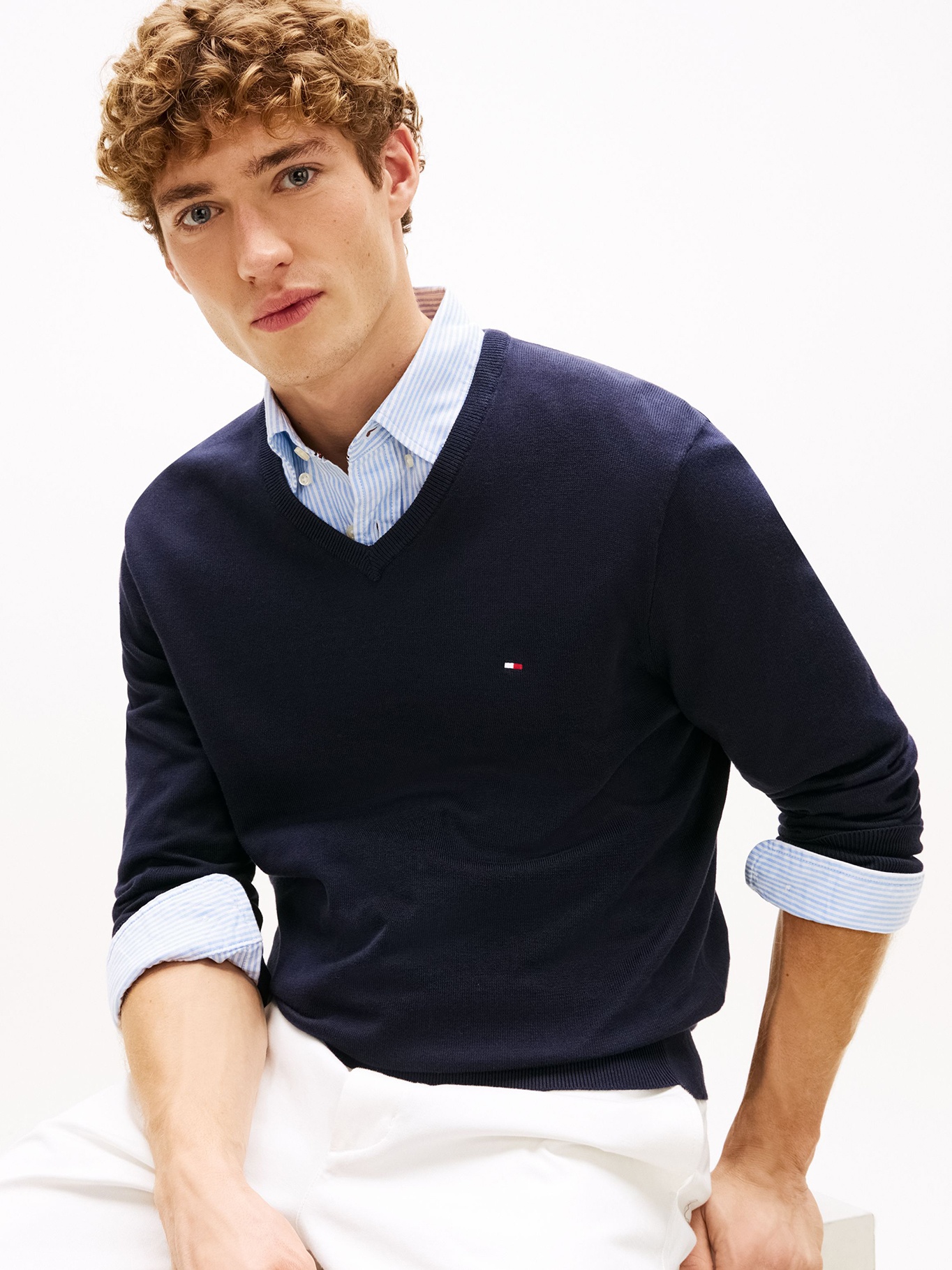 SWEATER ESSENTIAL CON CUELLO V - 4