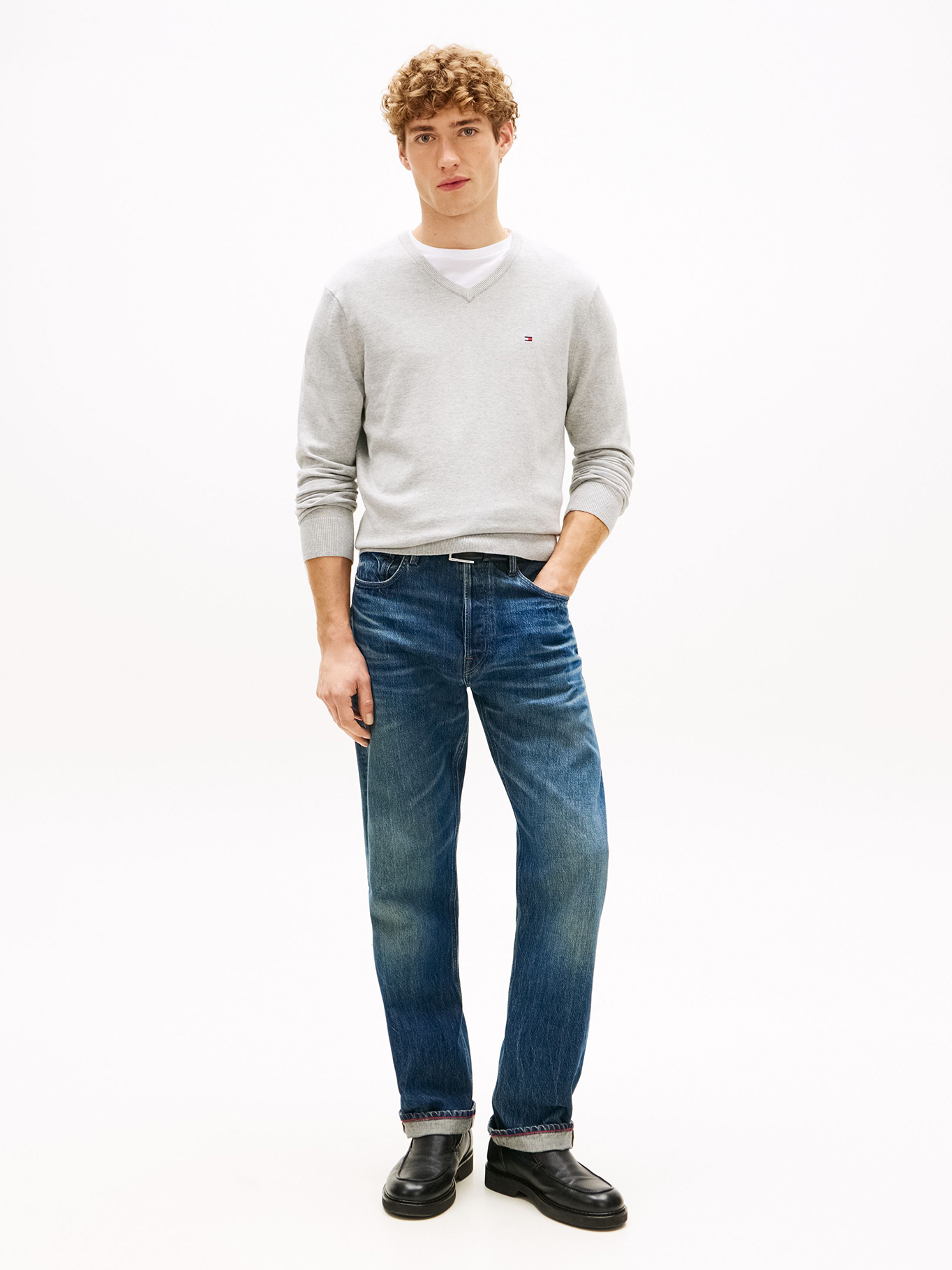 SWEATER ESSENTIAL CON CUELLO V - 2