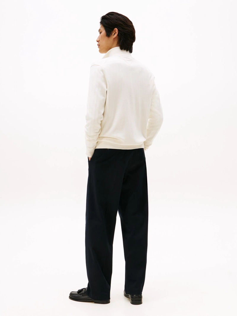 SWEATER ESSENTIAL COTTON CON CIERRE - 3