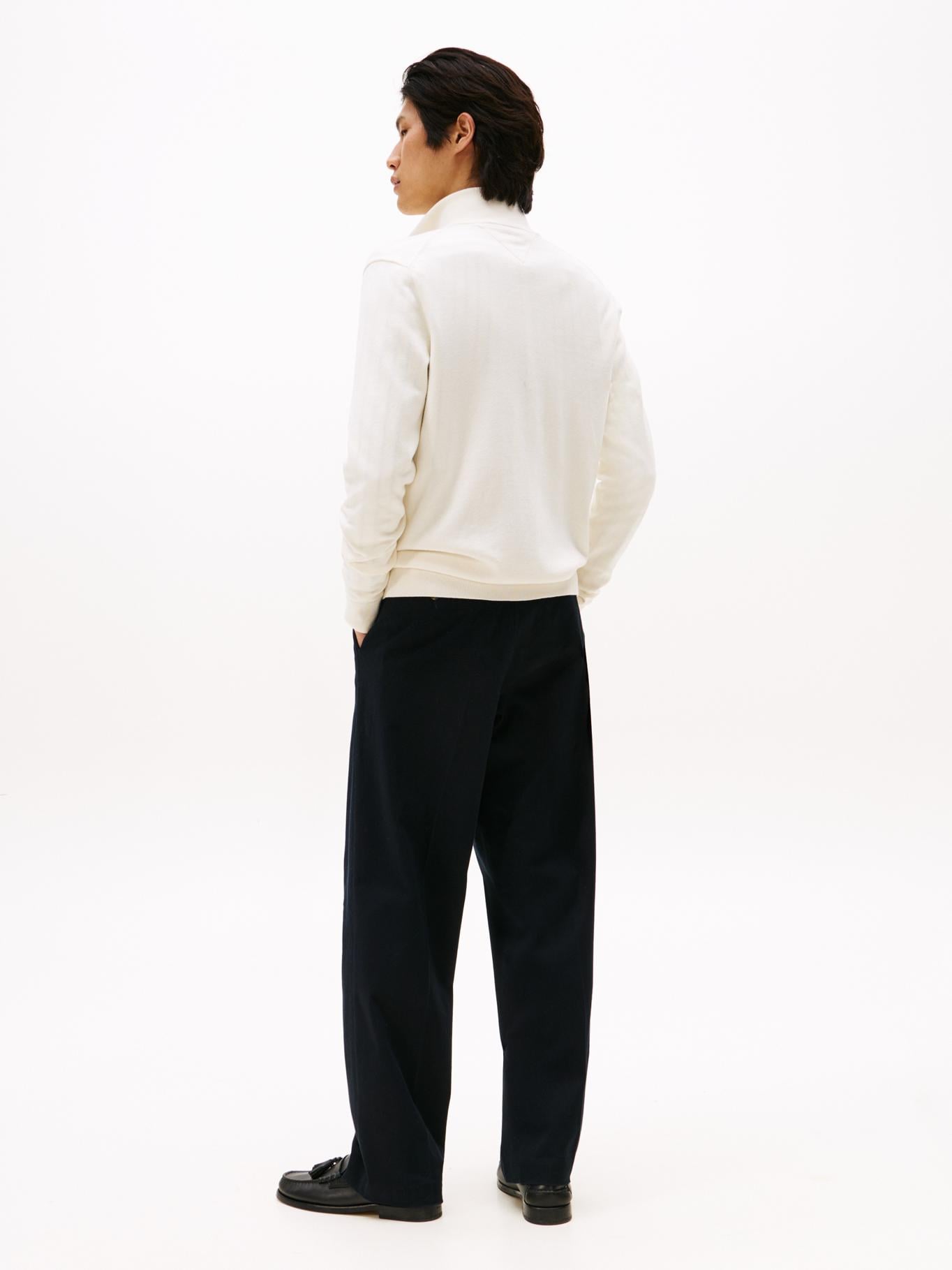 SWEATER ESSENTIAL COTTON CON CIERRE - 3