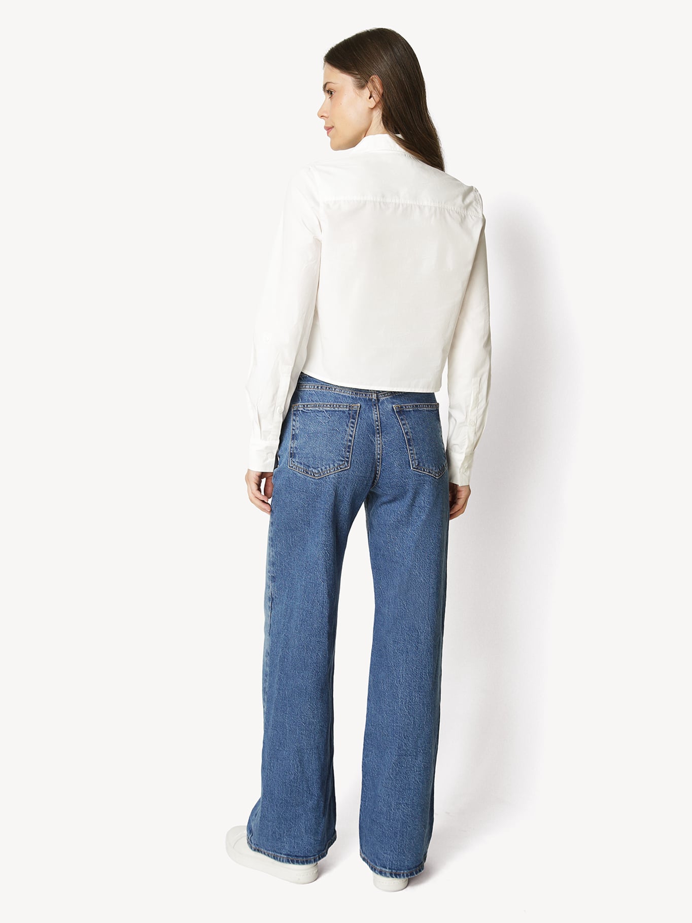 CAMISA CLASSIC POPLIN CROPPED - 3