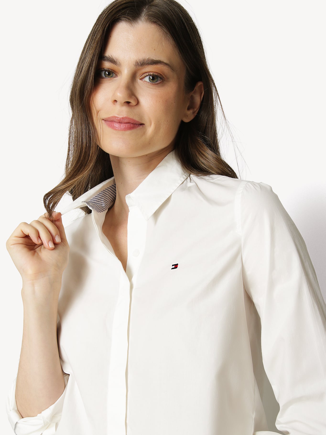 CAMISA CLASSIC POPLIN CROPPED - 4