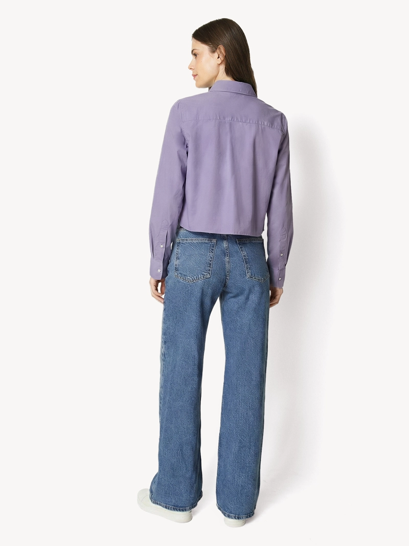 CAMISA CLASSIC POPLIN CROPPED - 3