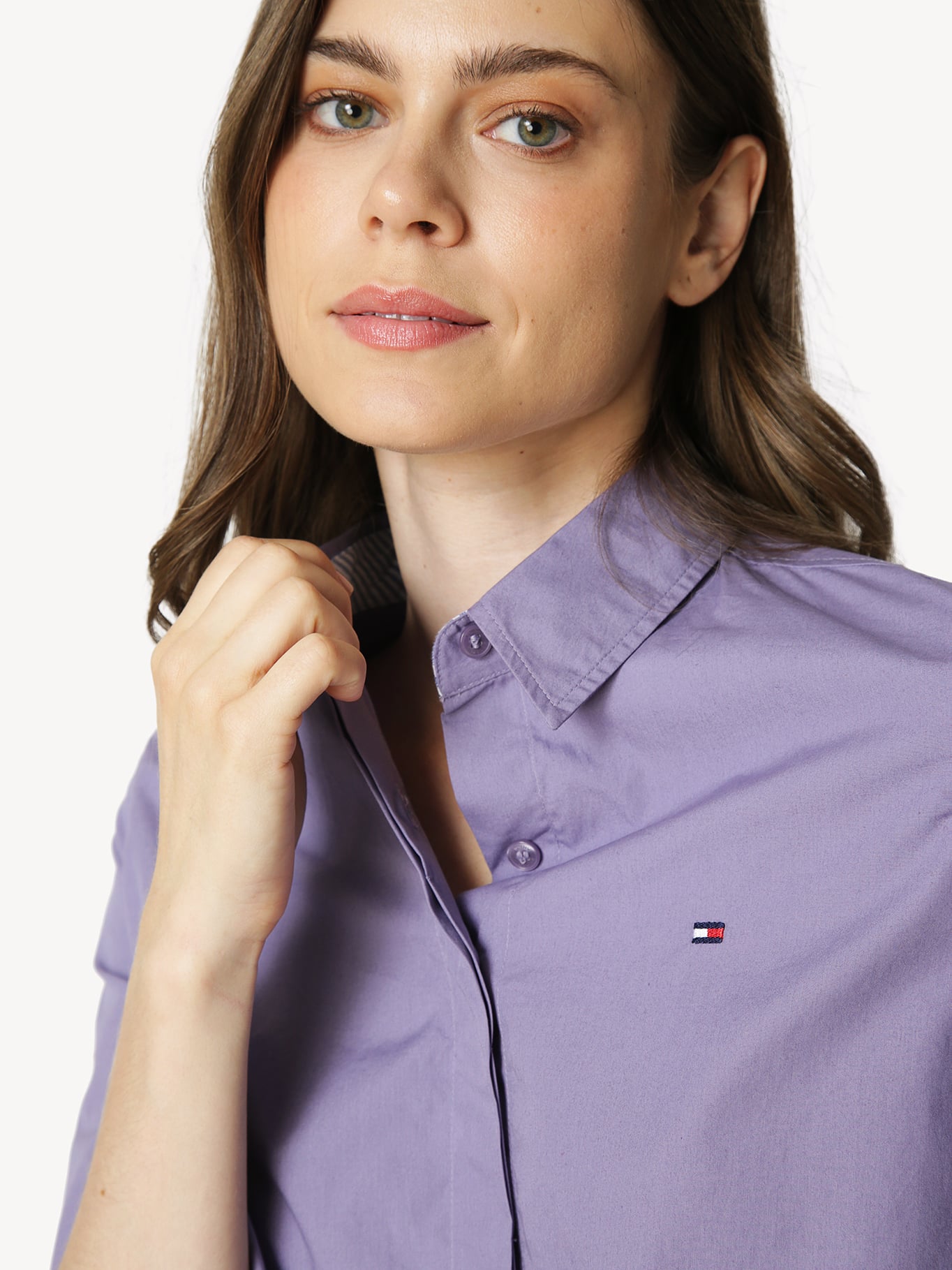 CAMISA CLASSIC POPLIN CROPPED - 5