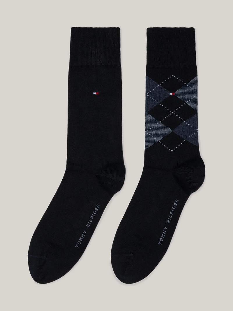 PACK DE 2 CALCETINES DE CUADROS - 1