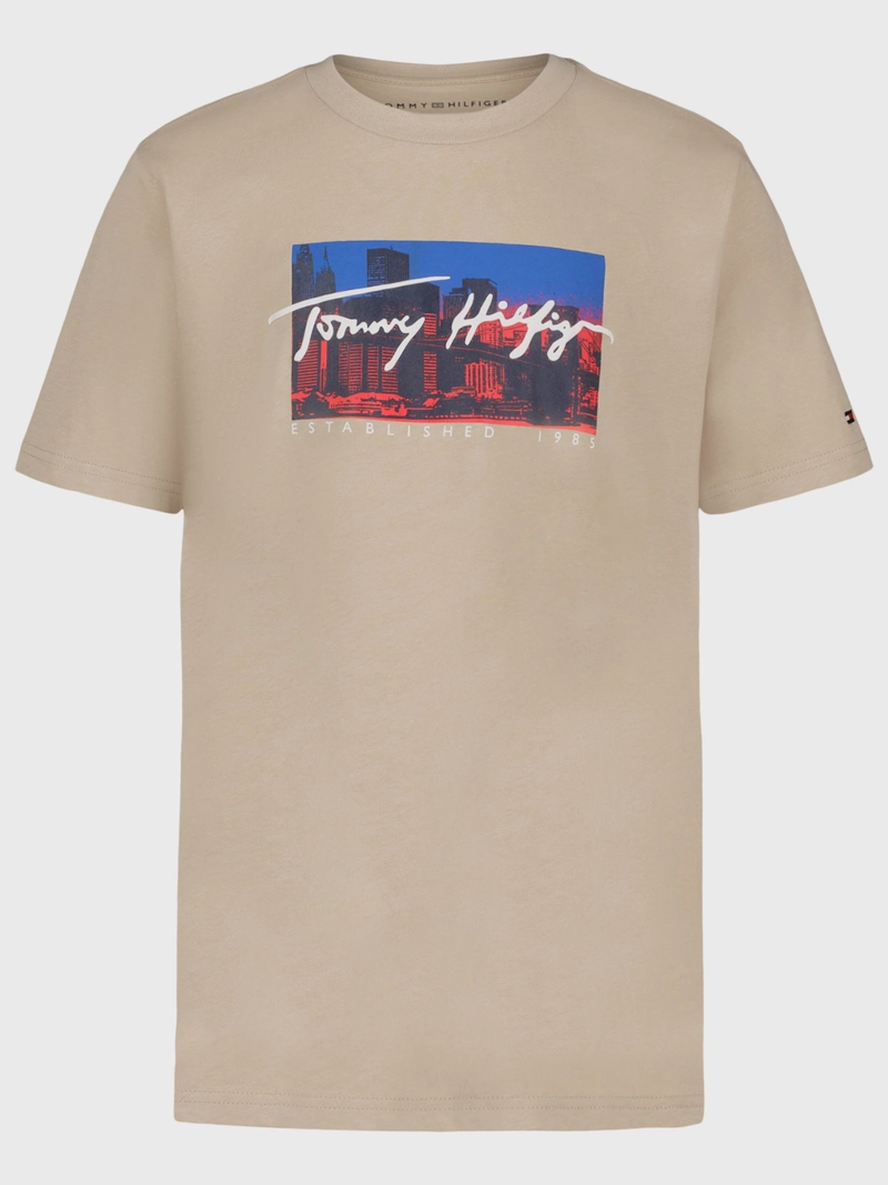 POLERA SKYLINE CON LOGO - 1