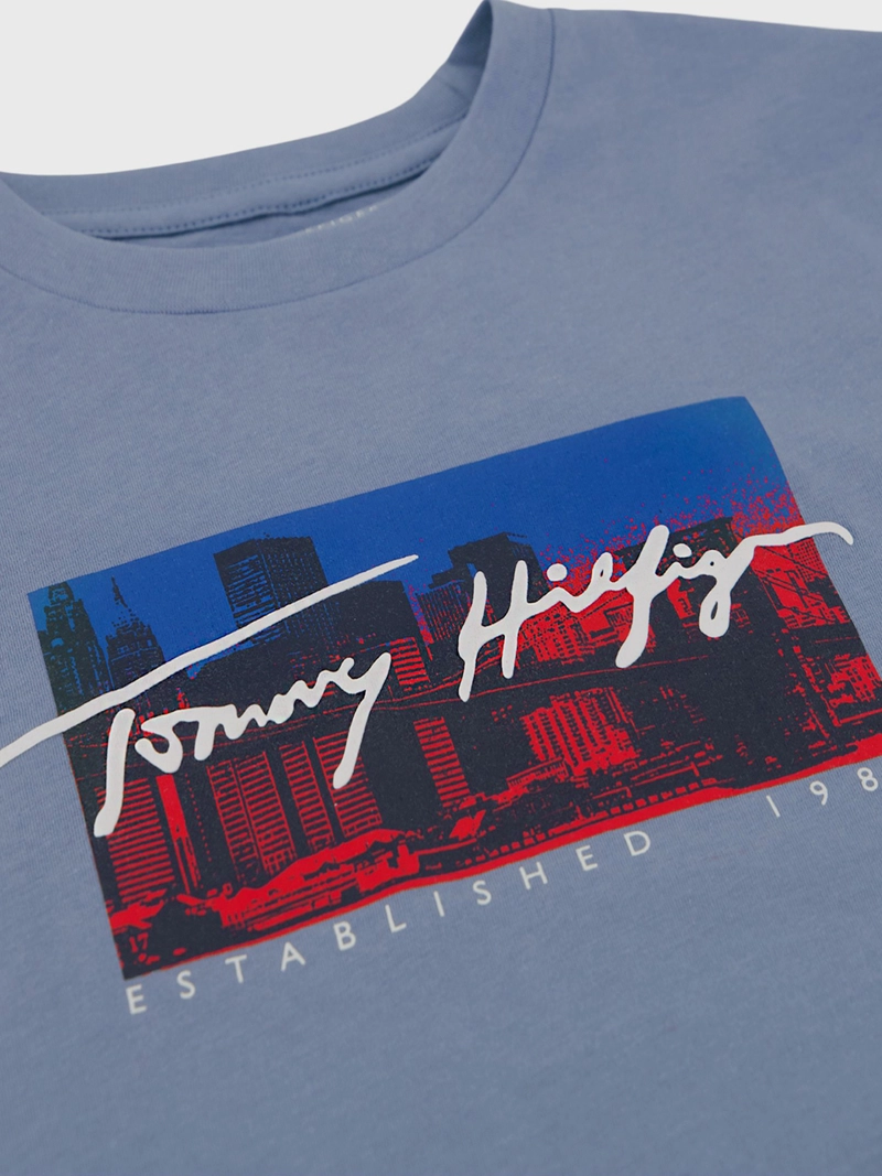 POLERA SKYLINE CON LOGO - 3