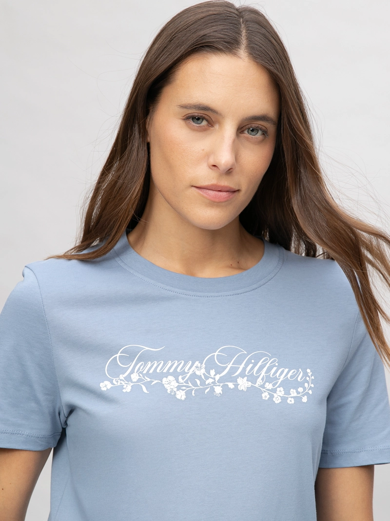 POLERA CON LOGO GRAFICO REGULAR FIT - 4