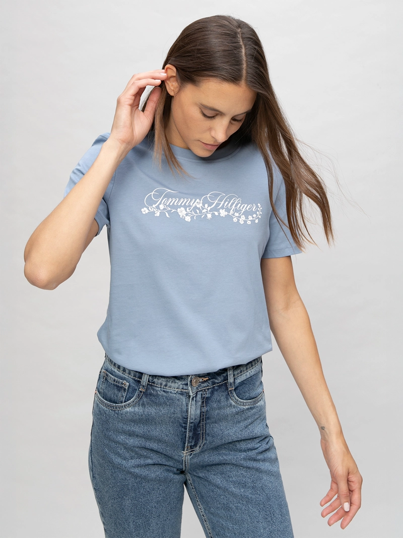 POLERA CON LOGO GRAFICO REGULAR FIT - 5