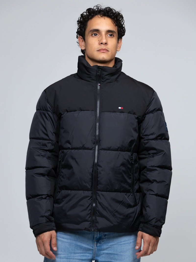 PARKA ACOLCHADA CON LOGO - 1