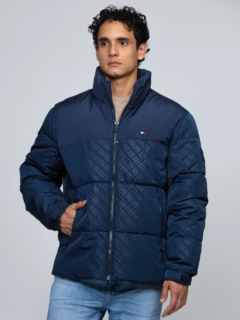PARKA ACOLCHADA CON LOGO - 1