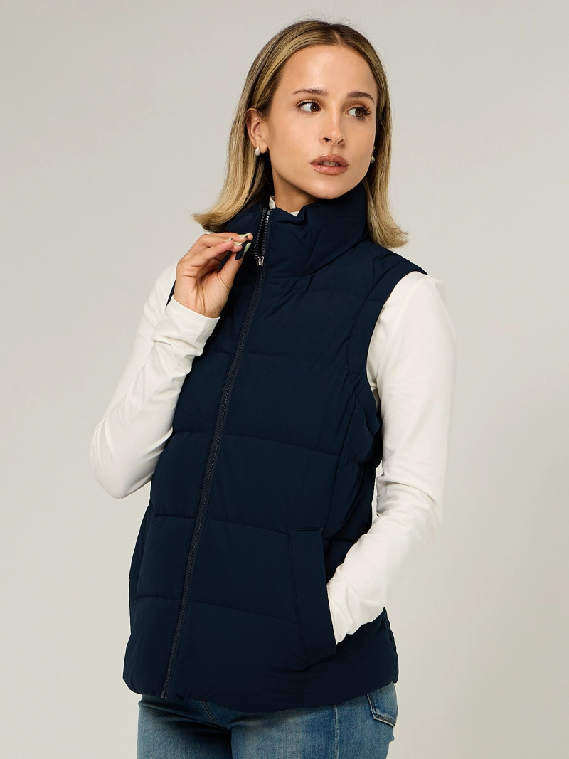 PARKA VEST DE CUELLO ALTO - 1