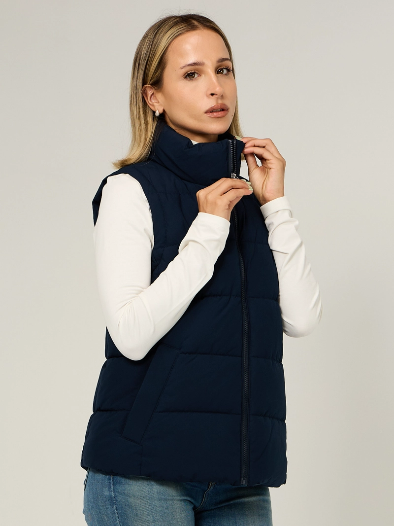 PARKA VEST DE CUELLO ALTO - 4