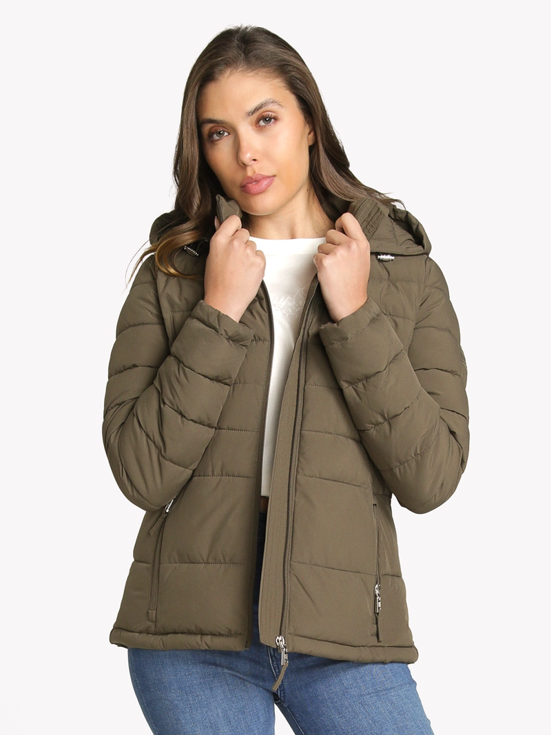PARKA ACOLCHADA SOLID - 1