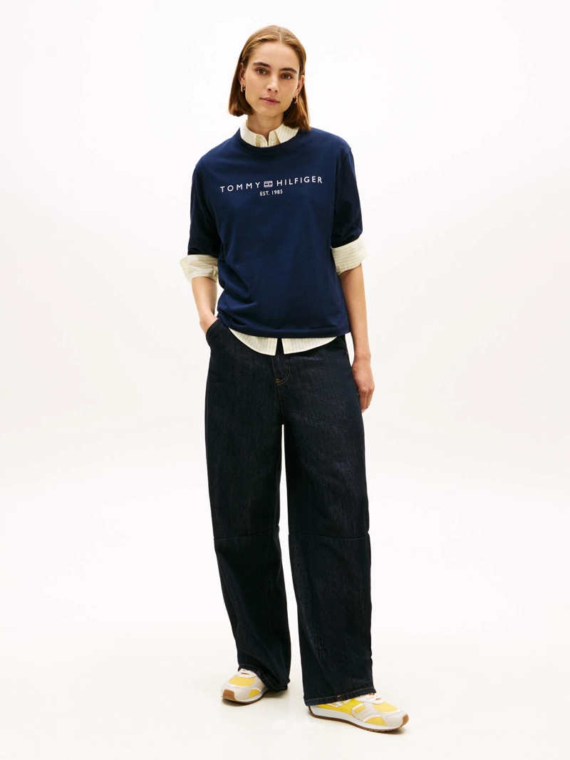 POLERA LOGO GRAFICO RELAXED FIT - 2
