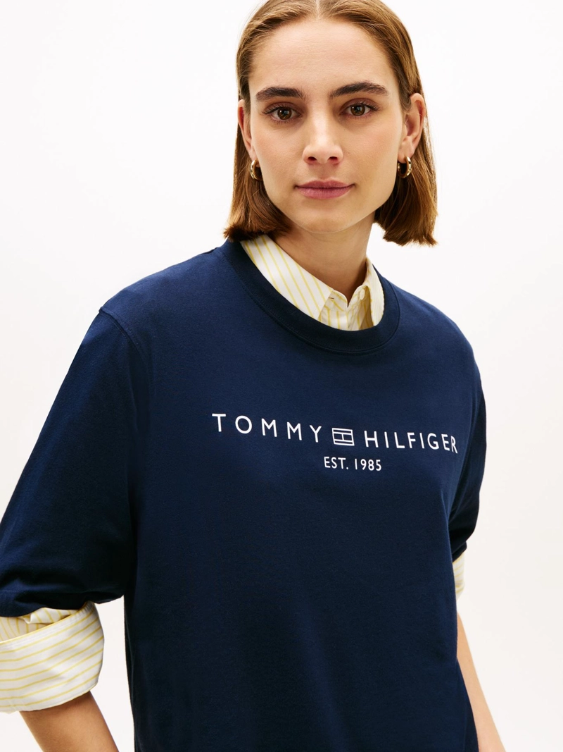 POLERA LOGO GRAFICO RELAXED FIT - 4