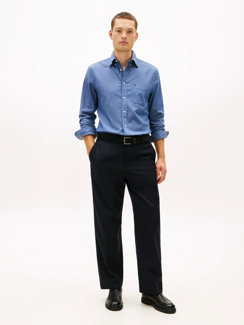 CAMISA REGULAR FIT CON LOGO - 2