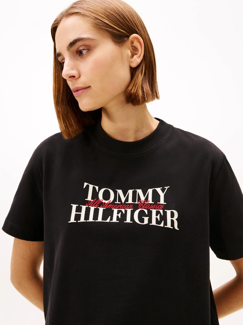 POLERA CON LOGO MODERNO RELAXED FIT - 4