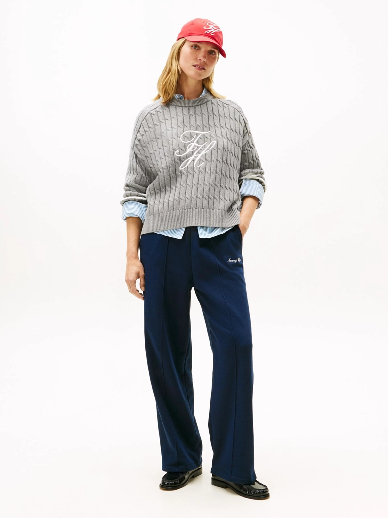 SWEATER CON LOGO SCRIPT GRAFICO - 2