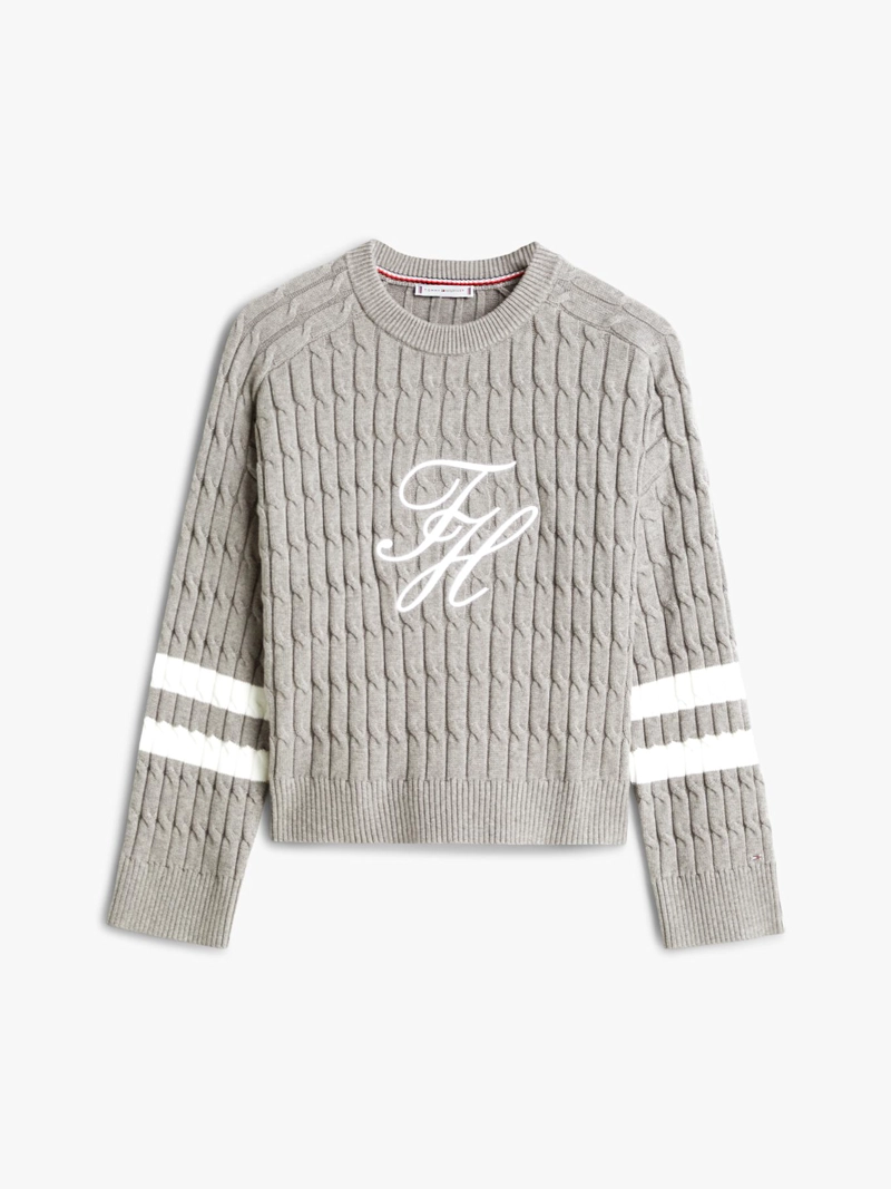 SWEATER CON LOGO SCRIPT GRAFICO - 5
