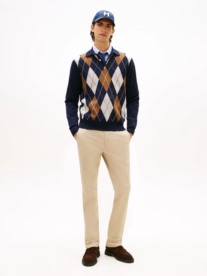 PANTALON CHINO DENTON STRAIGHT SLIM FIT - 1