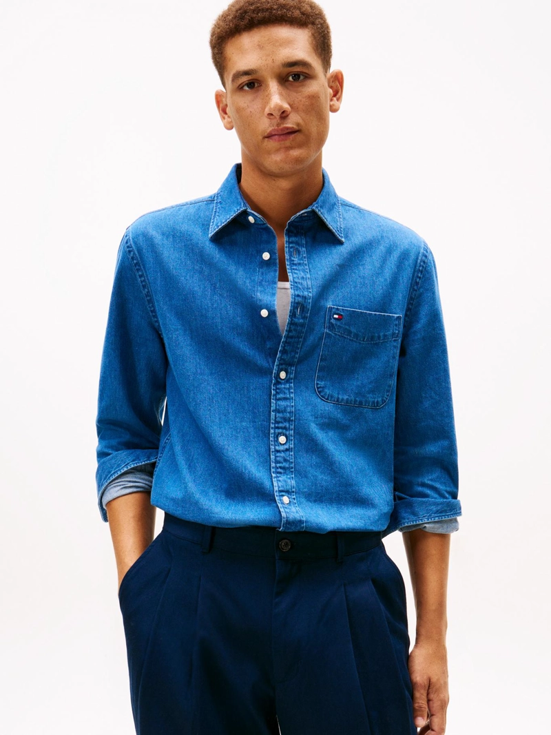CAMISA DENIM REGULAR FIT - 1