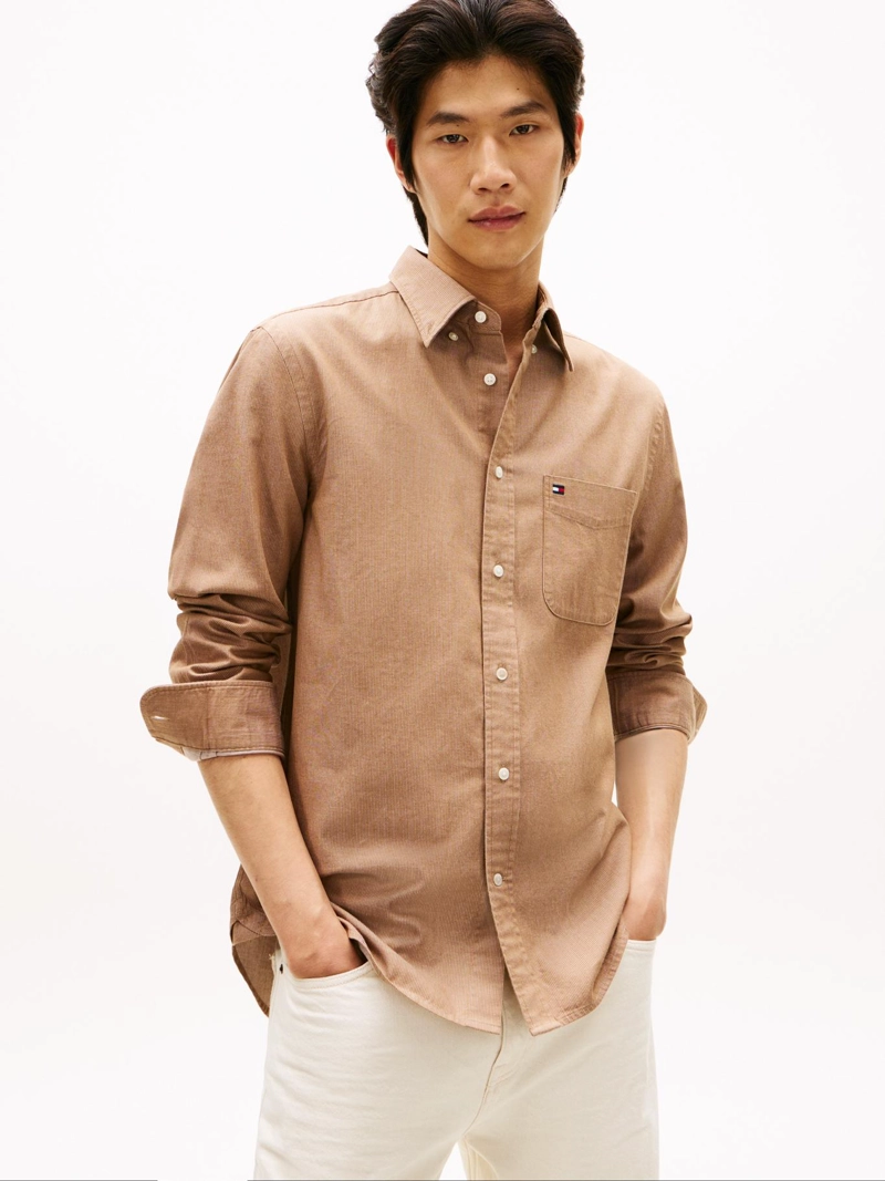 CAMISA REGULAR FIT CON LOGO - 1