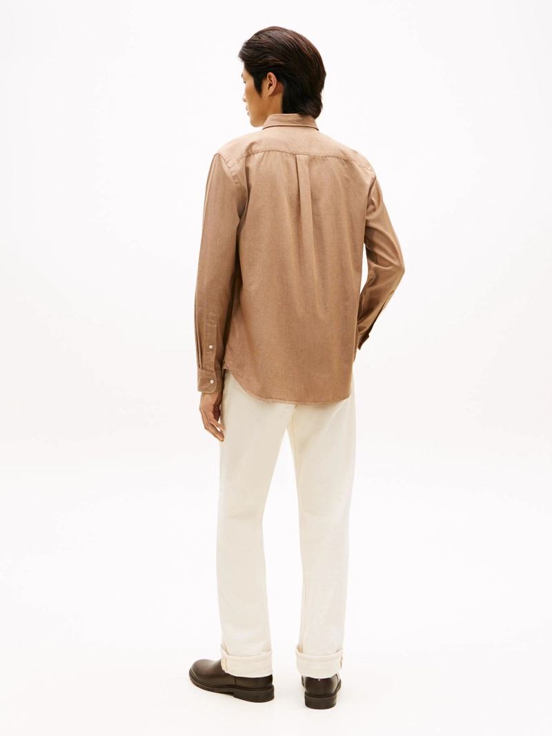 CAMISA REGULAR FIT CON LOGO - 3