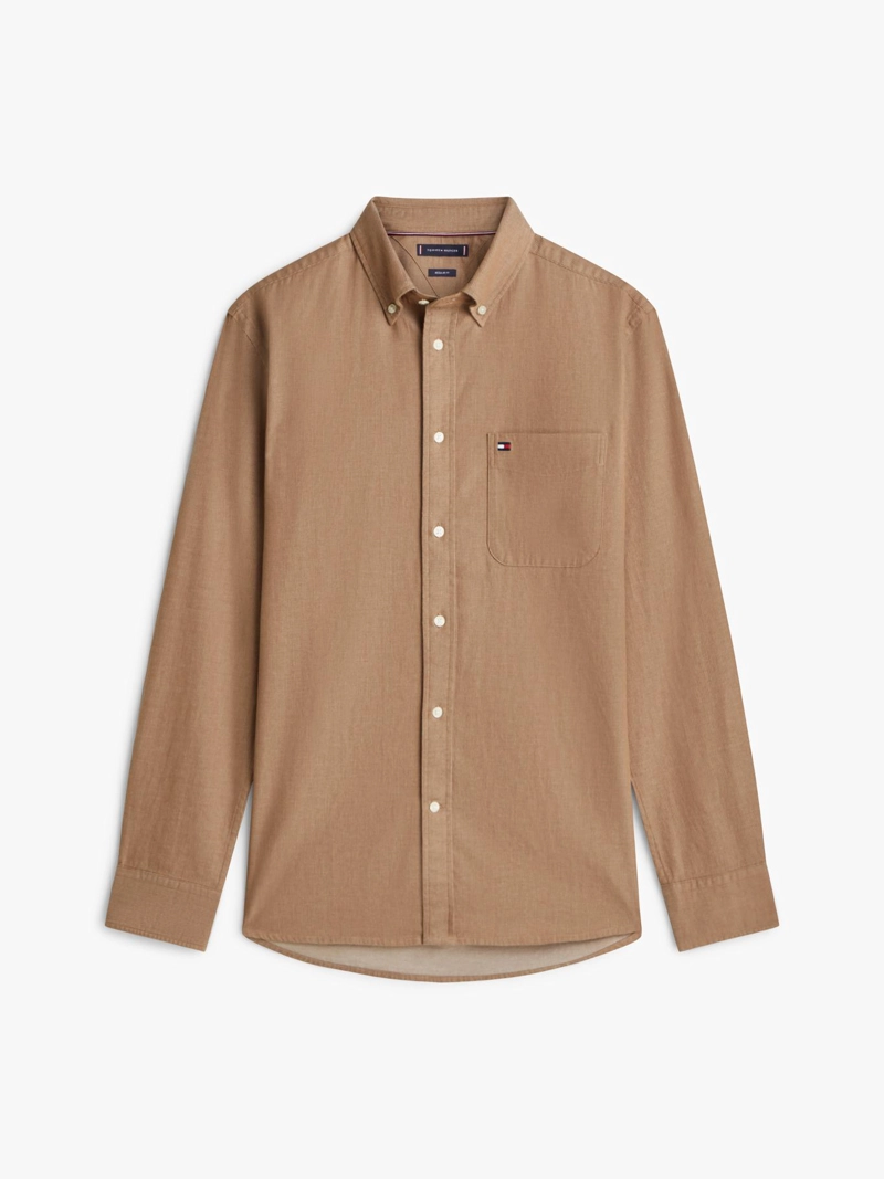 CAMISA REGULAR FIT CON LOGO - 5