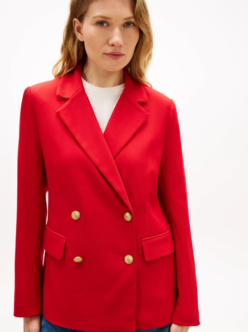 BLAZER CON ESTAMPADO DE CUADROS - 4