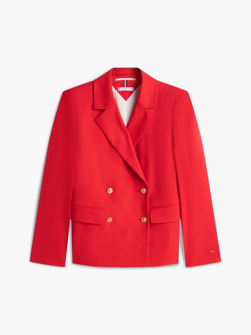 BLAZER CON ESTAMPADO DE CUADROS - 5