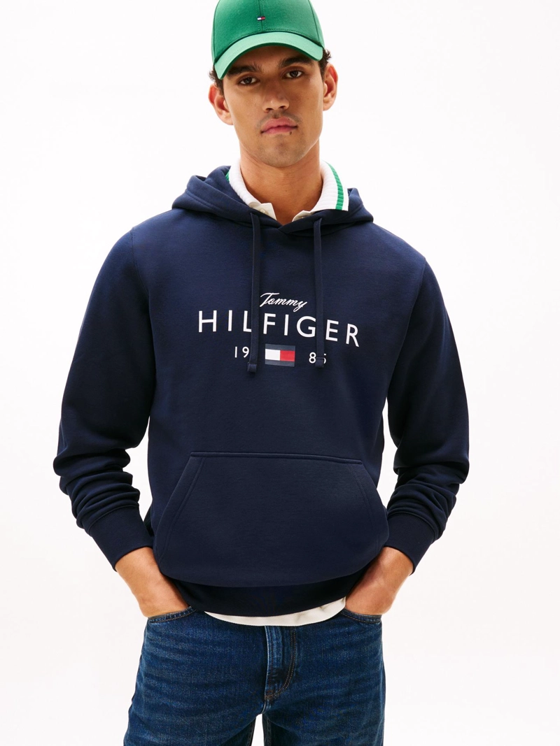 POLERON HOODIE CON LOGO - 1