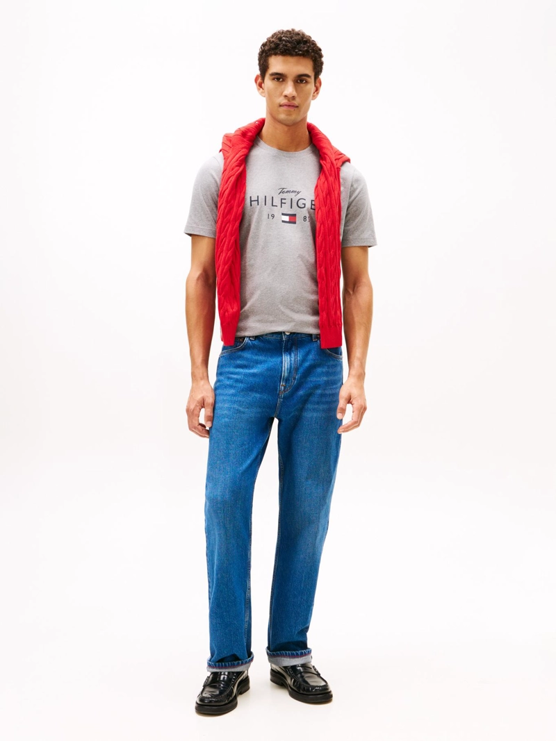 POLERA CON LOGO GRAFICO REGULAR FIT - 2