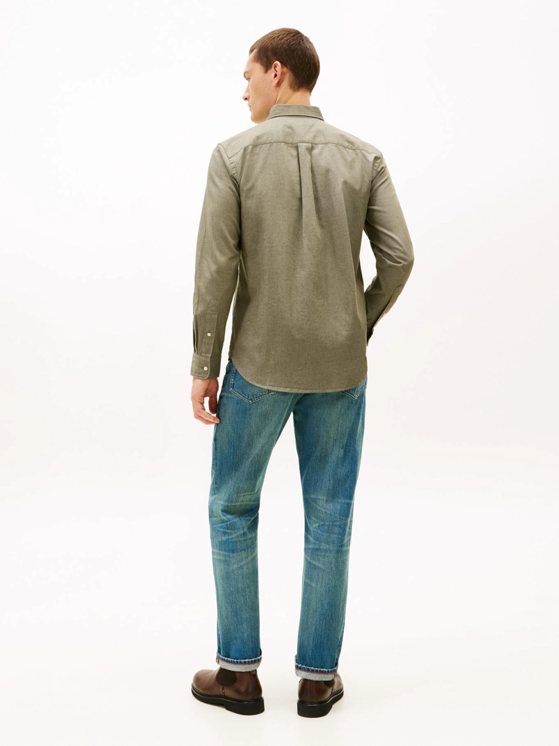 CAMISA REGULAR FIT CON LOGO - 3