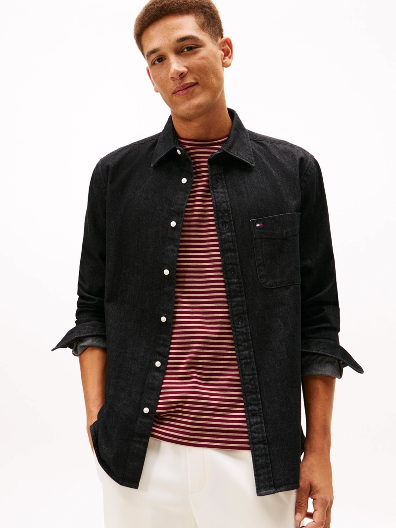 CAMISA DENIM REGULAR FIT - 1