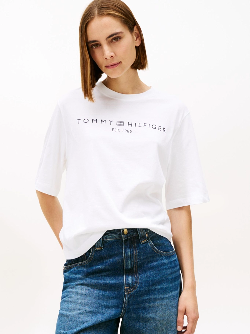 POLERA LOGO GRAFICO RELAXED FIT - 1