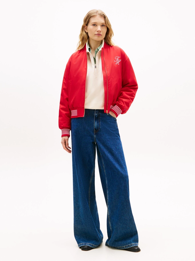 CHAQUETA BOMBER CON LOGO SCRIPT - 2