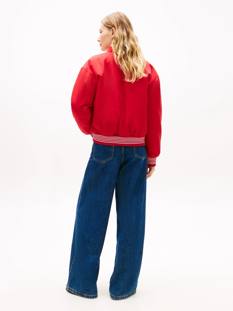 CHAQUETA BOMBER CON LOGO SCRIPT - 3
