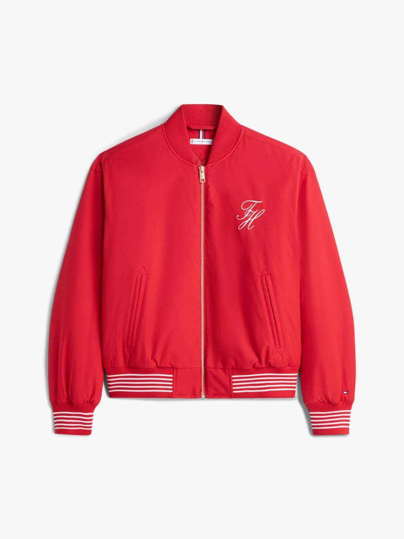 CHAQUETA BOMBER CON LOGO SCRIPT - 5