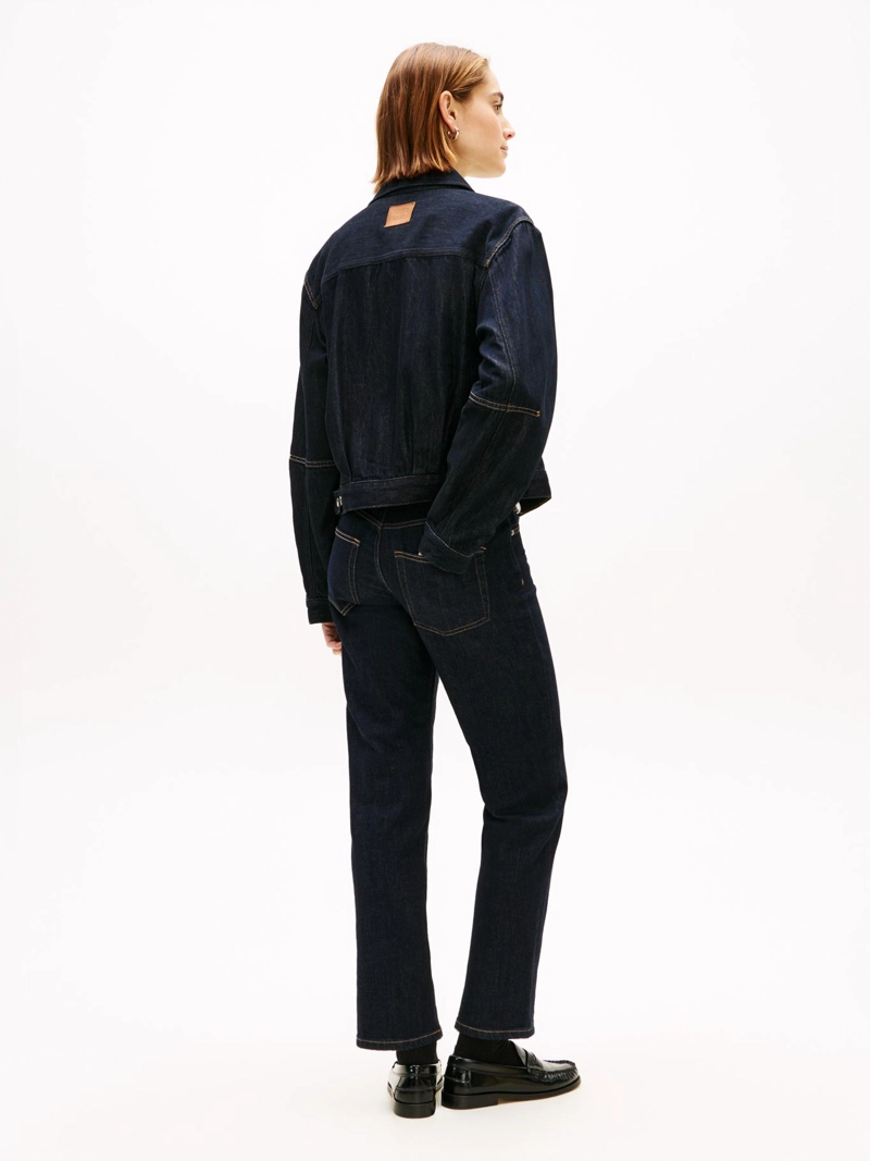 CHAQUETA DENIM CON LOGO - 3